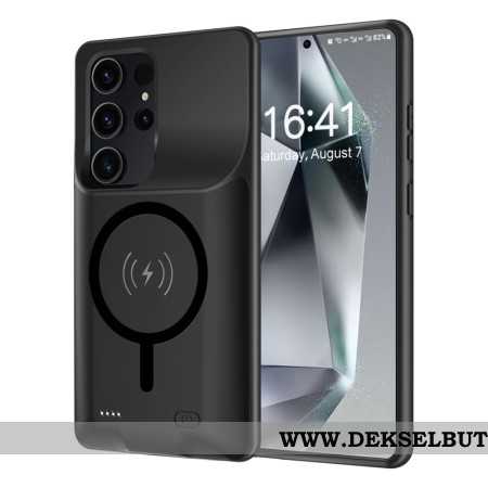 10000mah Batterideksel Til Samsung Galaxy S25 Ultra Ekstern Lader Med Magnetisk Feste