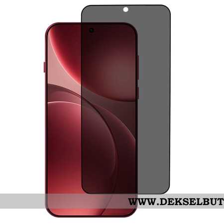 180 Anti-spion Skjermbeskytter I Herdet Glass For Oppo Find X9 Pro 5g