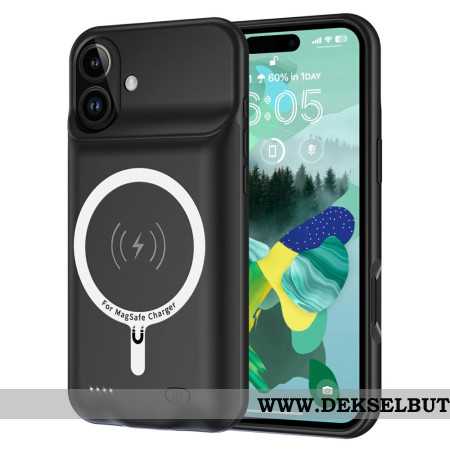 6000 Mah Eksternt Batterideksel Til iPhone 17 Magsafe