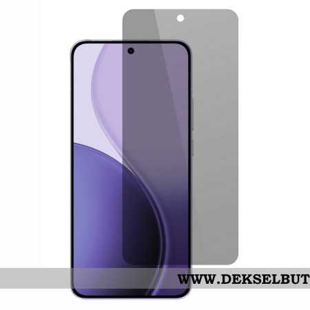 Anti-spion Skjermbeskytter I Herdet Glass For Oppo Reno 14 5g