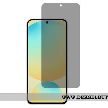 Anti-spion Skjermbeskytter I Herdet Glass For Samsung Galaxy S25 Fe