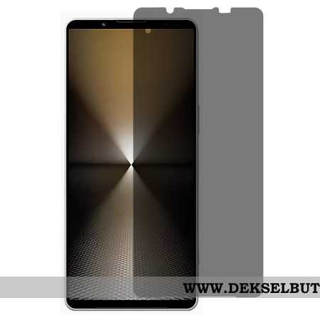 Anti-spion Skjermbeskytter I Herdet Glass For Sony Xperia 1 Vii