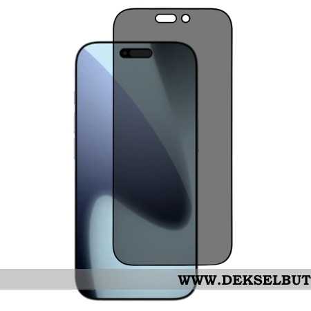 Anti-spion Skjermbeskytter I Herdet Glass For iPhone 17 Pro