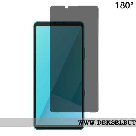 Anti-spionasjeskjermbeskytter I Herdet Glass For Sony Xperia 10 Vii