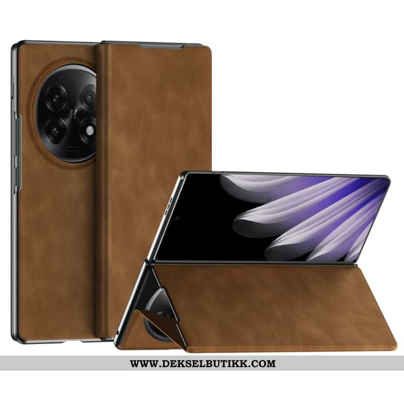 Case Etui Oppo Find N5 Mobildeksel Skinneffekt