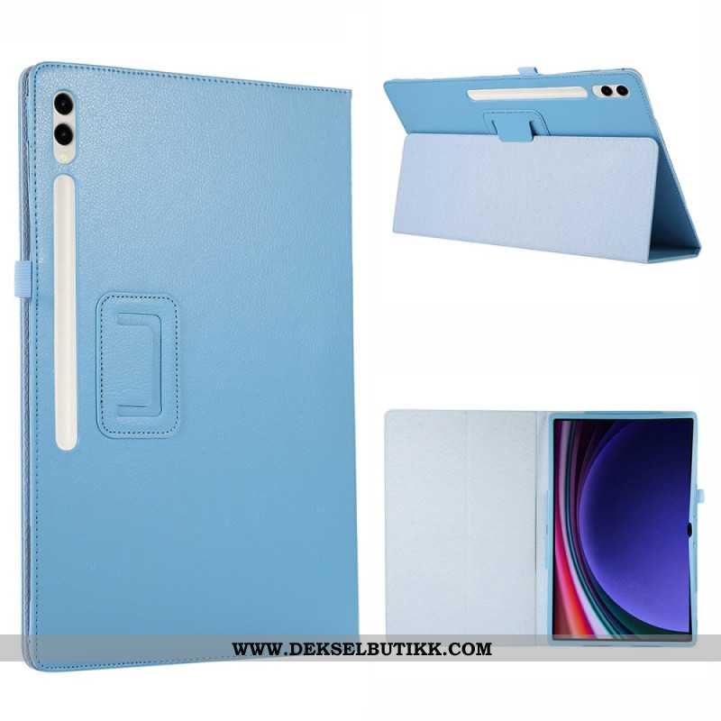 Case Etui Samsung Galaxy Tab S10 Ultra Mobildeksel Kunstig Skinn