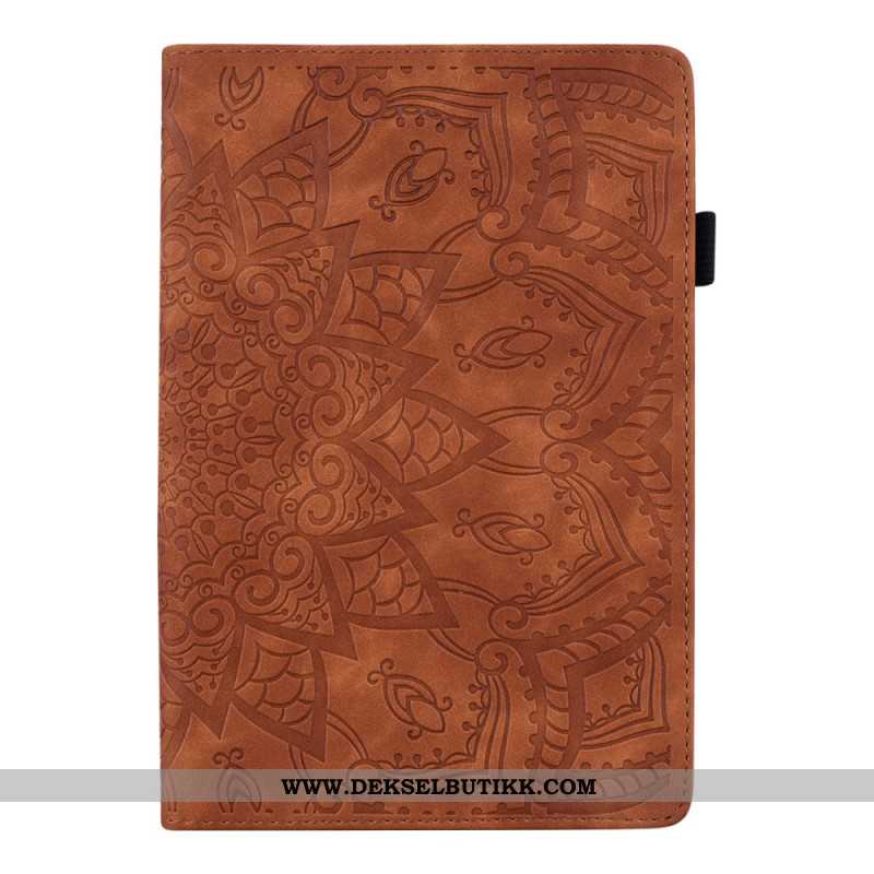Case Etui Samsung Galaxy Tab S11 Ultra Mobildeksel Mandala Med Semsket Skinneffekt