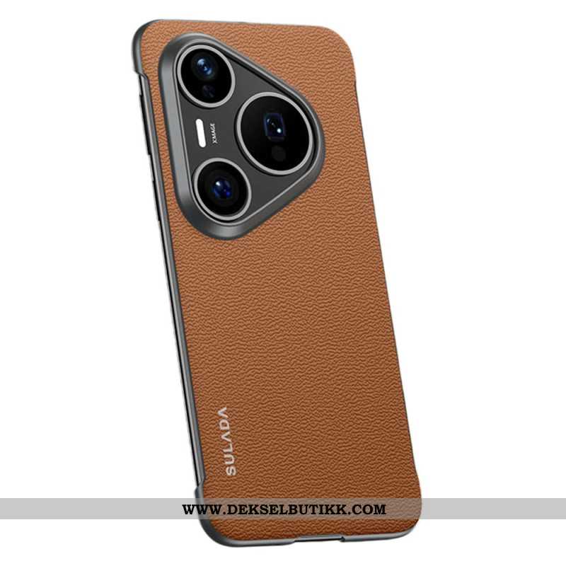 Deksel Huawei Pura 80 Ultra Mobildeksel Ekte Sulada Skinn