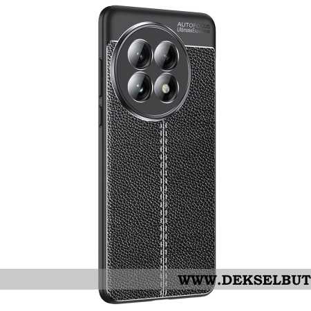 Deksel Oneplus 13 Fleksibel Litchi-tekstur