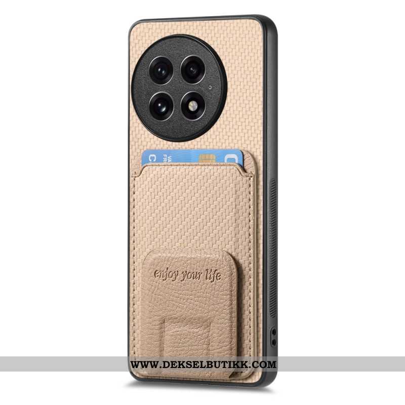 Deksel Oneplus 13 Kortholder Og Sammenleggbart Stativ