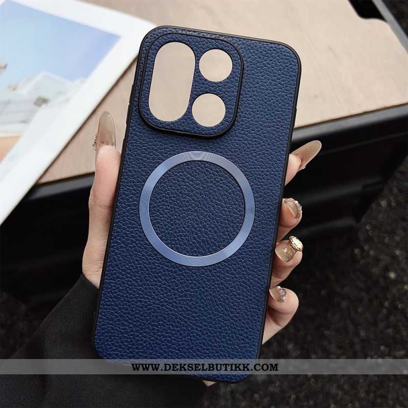 Deksel Oneplus 15 Mobildeksel Magsafe Litchi-tekstur