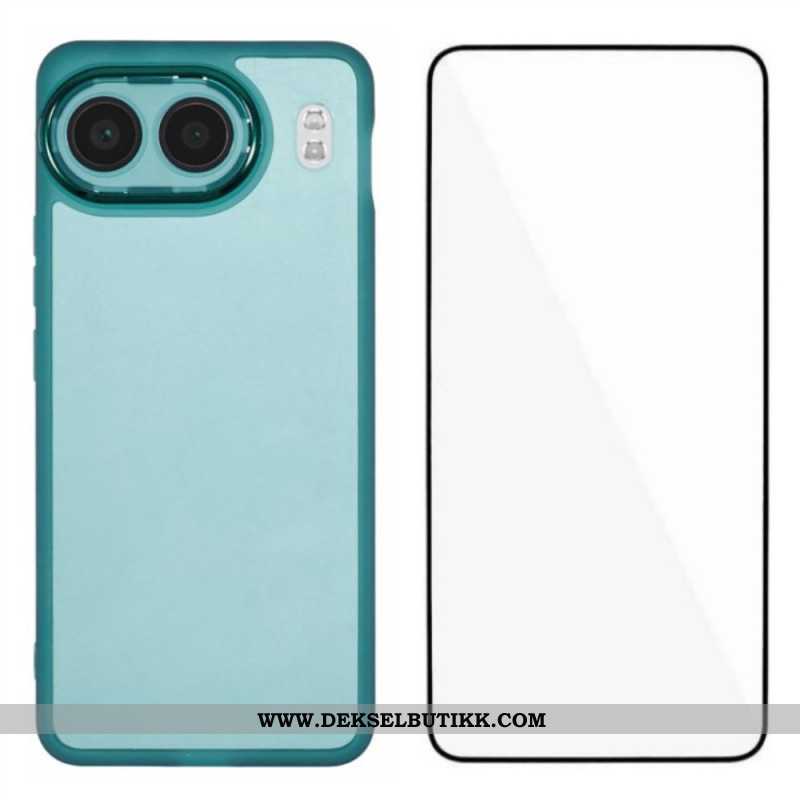 Deksel Oneplus Nord 4 Tonet Skjermbeskytter I Herdet Glass