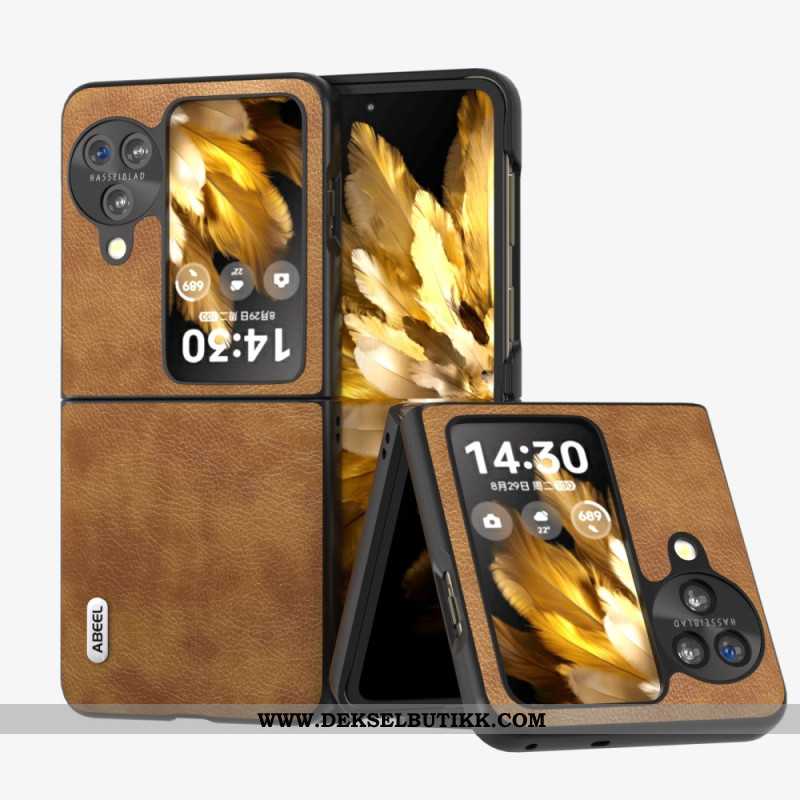 Deksel Oppo Find N3 Flip Litchi Tekstur Abeel