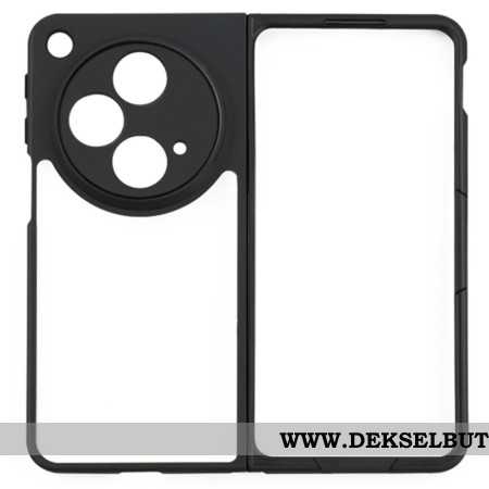 Deksel Oppo Find N3 Klar Med Svart Kant