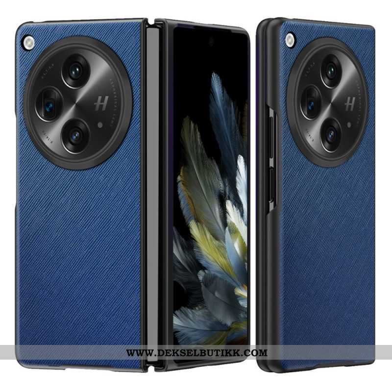 Deksel Oppo Find N3 Åpen Vevd Tekstur