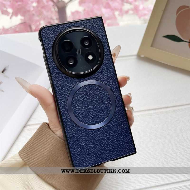 Deksel Oppo Find N5 Magsafe-kompatibelt Kunstskinn