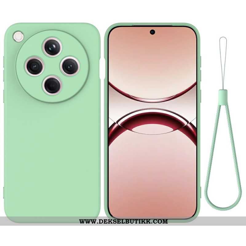 Deksel Oppo Find X8 Mobildeksel Rem I Flytende Silikon