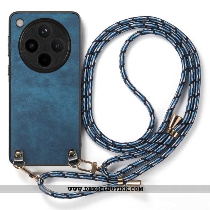 Deksel Oppo Find X8 Pro Imitert Skinn