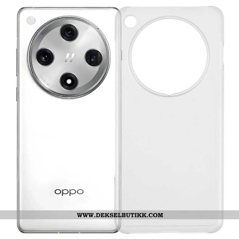 Deksel Oppo Find X8 Stiv Plast Beskyttelse Deksel