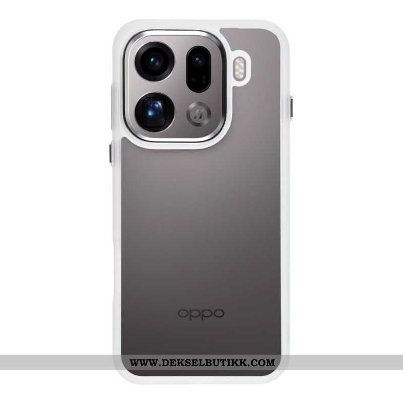 Deksel Oppo Find X9 Pro 5g Fallbeskyttelse Beskyttelse Deksel