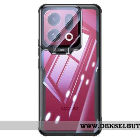 Deksel Oppo Find X9 Pro 5g Gjennomsiktig Med Stativ Og Kameradeksel