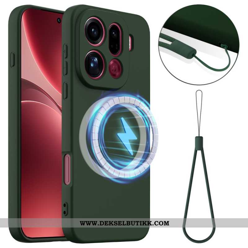 Deksel Oppo Find X9 Pro 5g Magsafe Flytende Silikon