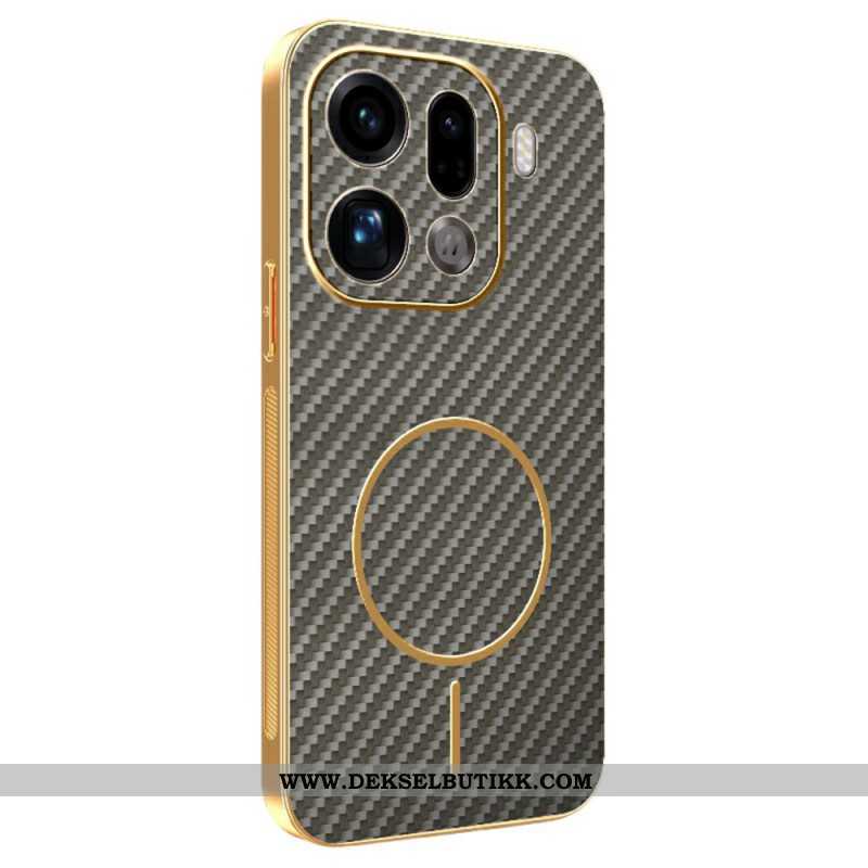 Deksel Oppo Find X9 Pro 5g Mobildeksel Karbonfibertekstur