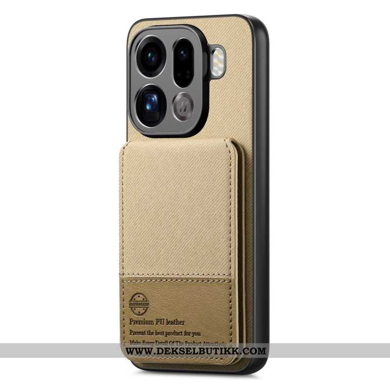 Deksel Oppo Find X9 Pro 5g Mobildeksel Kortholder Og Rfid-beskyttelse