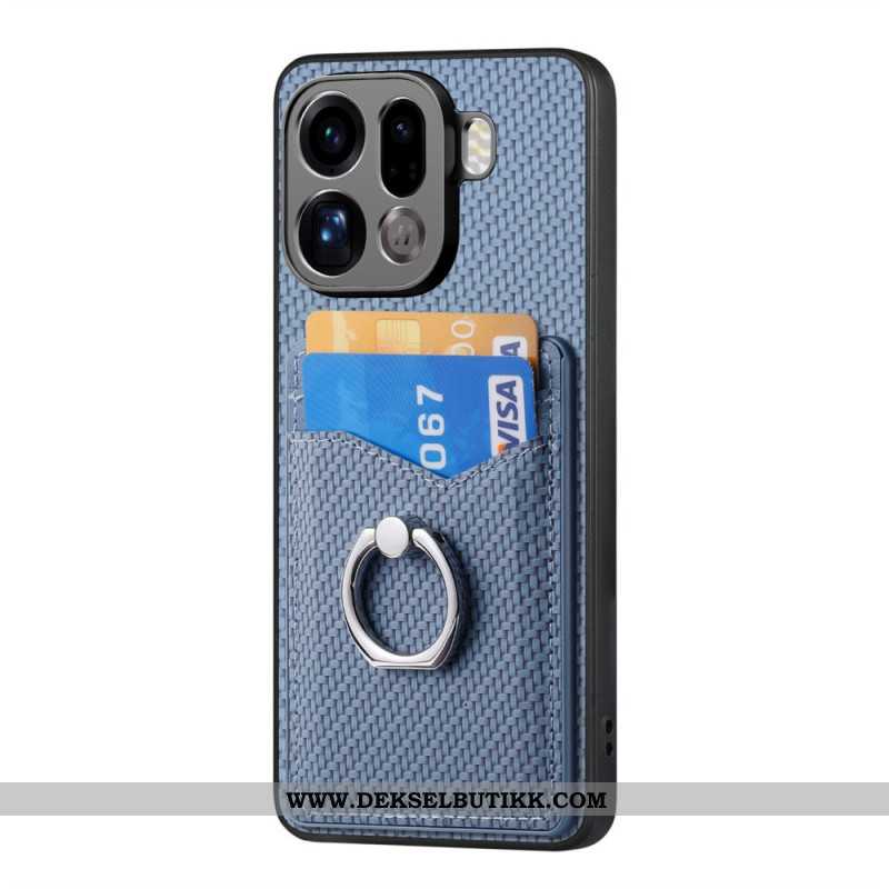 Deksel Oppo Find X9 Pro 5g Mobildeksel Ringholder Og Kortholder