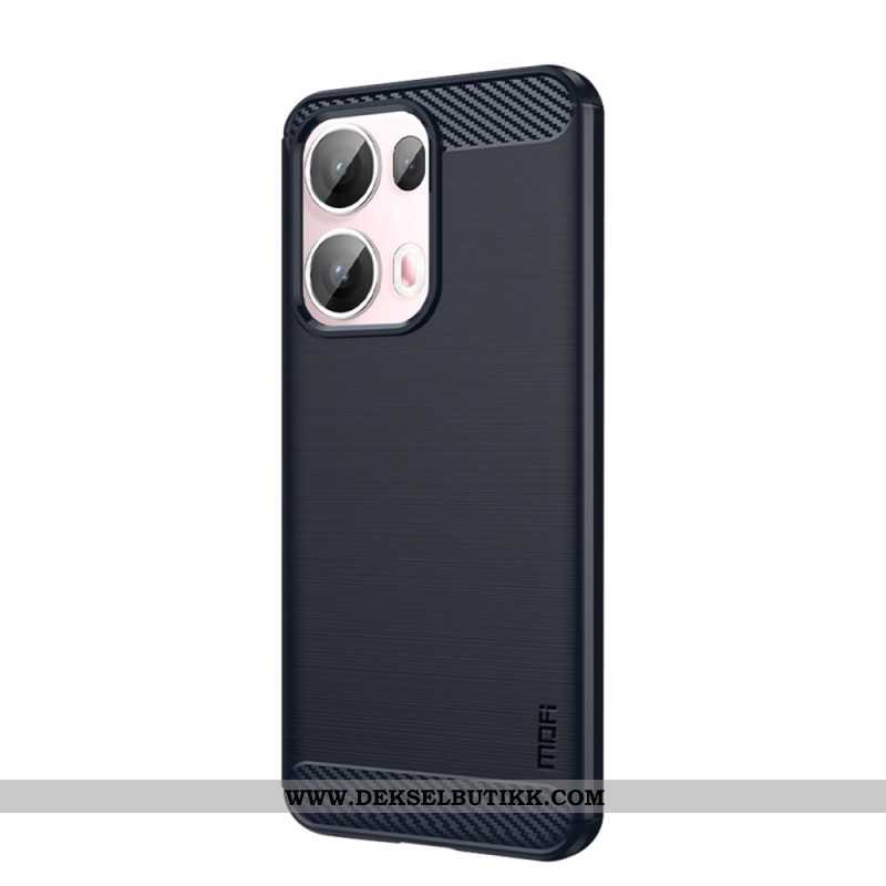 Deksel Oppo Reno 13 Pro 5g Børstet Karbonfiber Beskyttelse Deksel