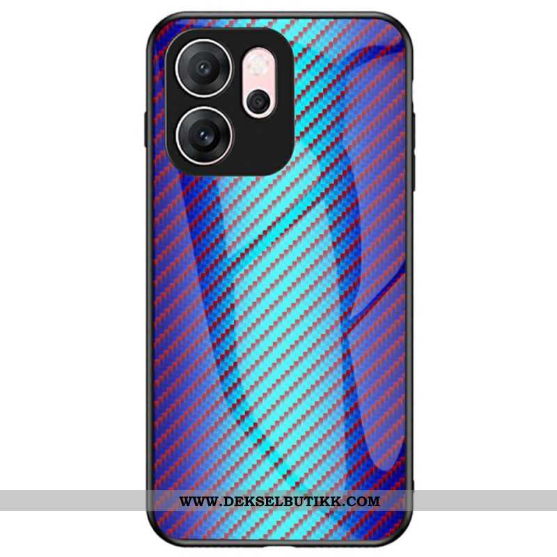 Deksel Oppo Reno 14f 5g Herdet Glass I Karbonfiber Beskyttelse Deksel