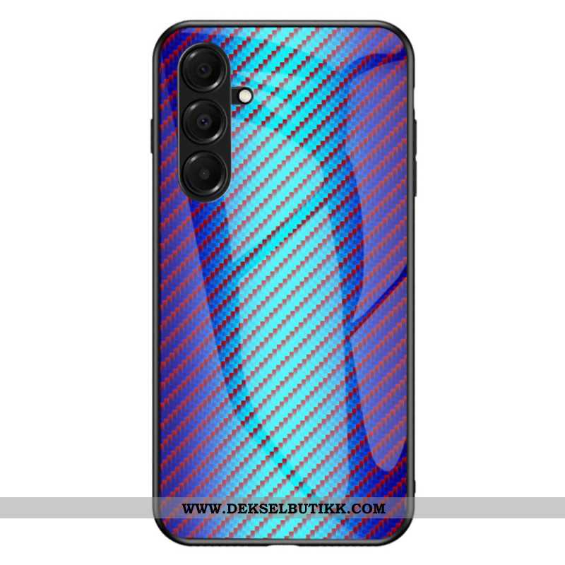 Deksel Samsung Galaxy A17 4g / 5g Herdet Glass I Karbonfiber