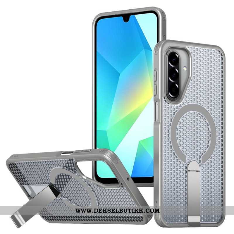 Deksel Samsung Galaxy A17 4g / 5g Magnetisk Rutenetttekstur