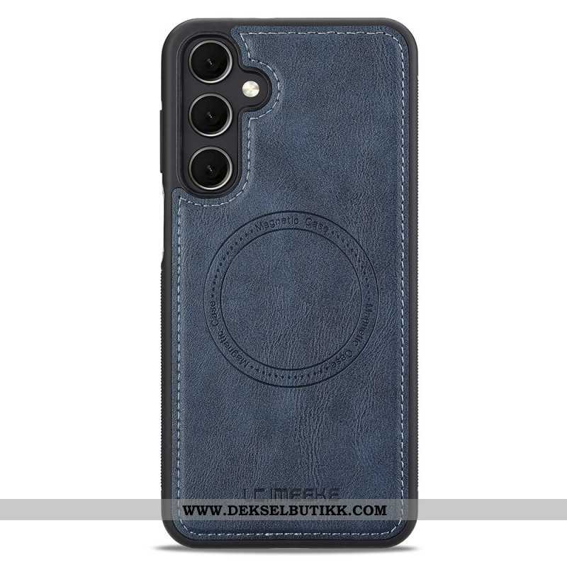 Deksel Samsung Galaxy A17 4g / 5g Magnetisk Semsket Skinneffekt Beskyttelse Deksel