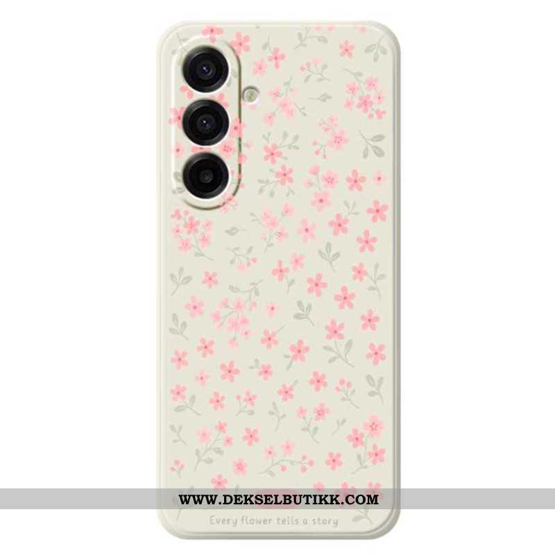 Deksel Samsung Galaxy A17 4g / 5g Mobildeksel Rosa Blomster
