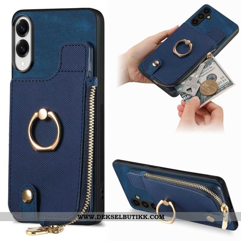 Deksel Samsung Galaxy S25 5g Edge Lommebok Og Stativ