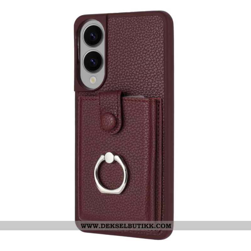 Deksel Samsung Galaxy S25 5g Edge Ringholder Og Kortholder