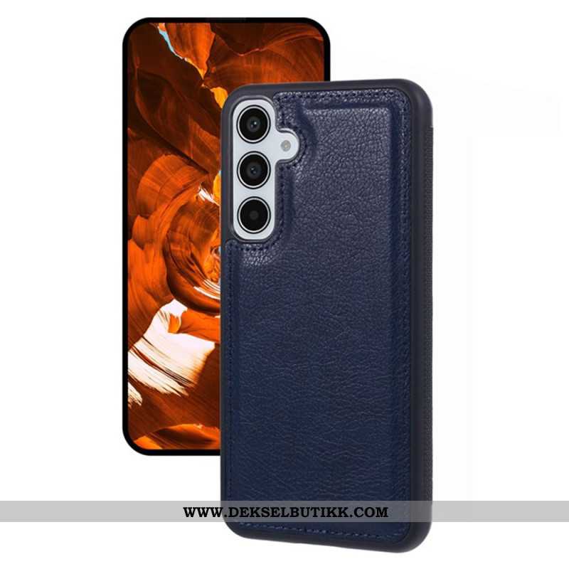 Deksel Samsung Galaxy S25 5g Kalveskinnstekstur