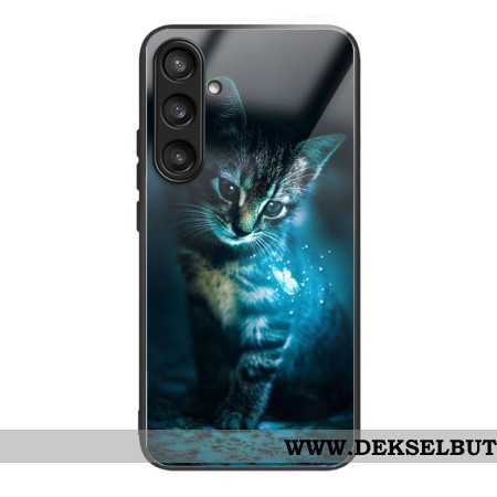 Deksel Samsung Galaxy S25 5g Kattemønster Herdet Glass