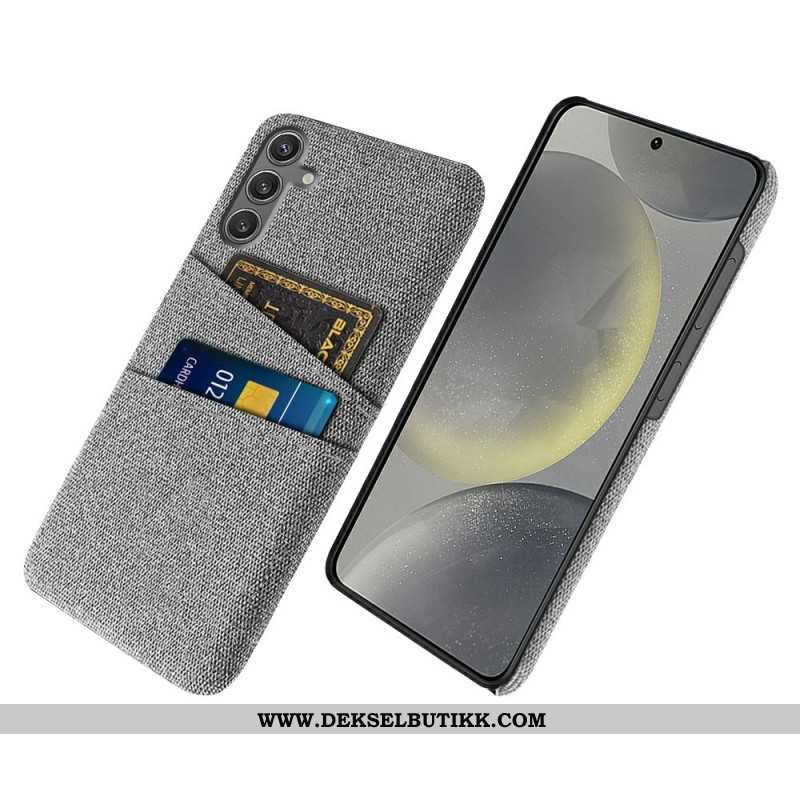 Deksel Samsung Galaxy S25 5g Kortholder I Stoff