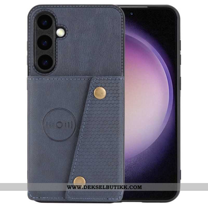 Deksel Samsung Galaxy S25 5g Kortholder Og Stativ