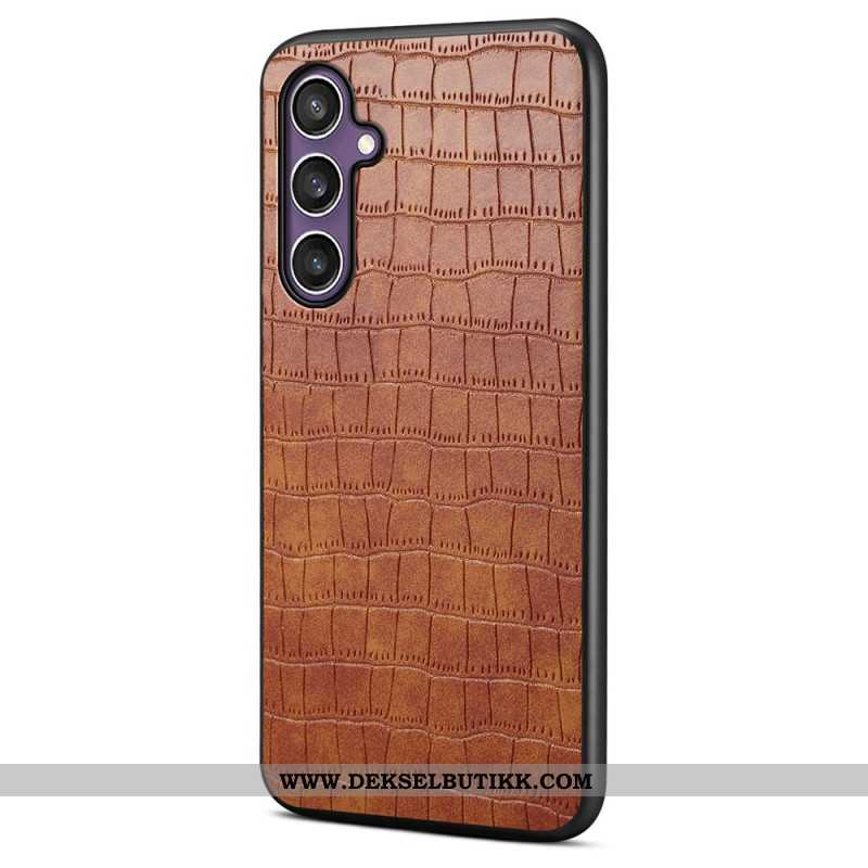 Deksel Samsung Galaxy S25 5g Krokodilletekstur