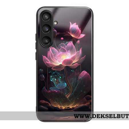 Deksel Samsung Galaxy S25 5g Mobildeksel Lotusmønster I Herdet Glass