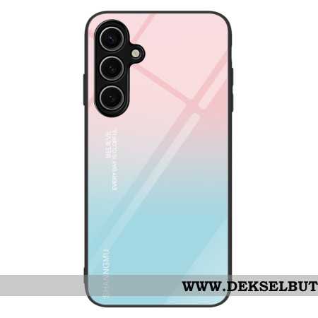 Deksel Samsung Galaxy S25 5g Mobildeksel Rosa Og Blått Gradient Herdet Glass