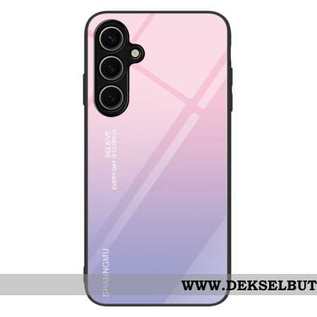 Deksel Samsung Galaxy S25 5g Mobildeksel Rosa Og Lilla Gradient Herdet Glass