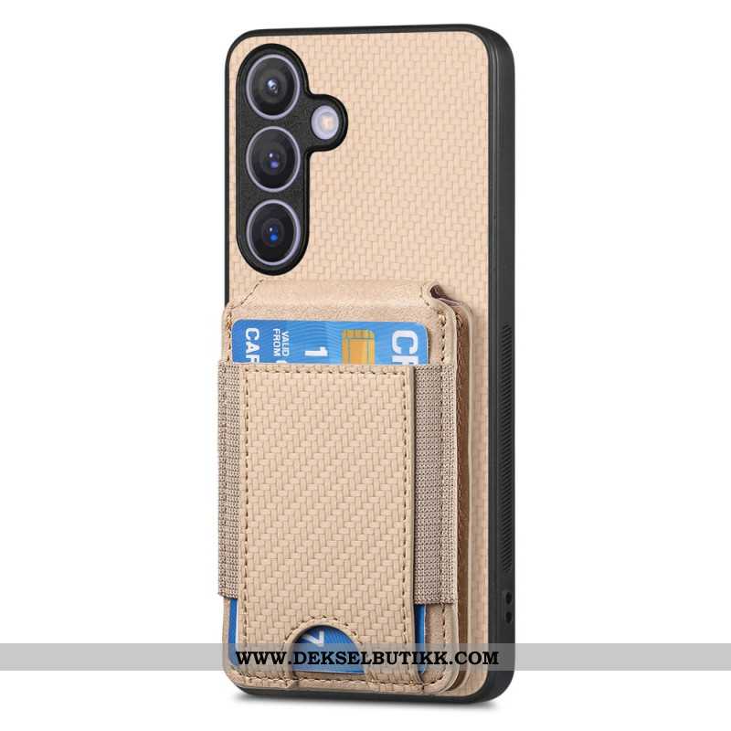 Deksel Samsung Galaxy S25 5g Stativ Og Kortholder Beskyttelse Deksel