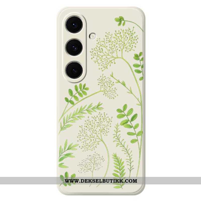 Deksel Samsung Galaxy S25 Fe Bladsilikon Beskyttelse Deksel