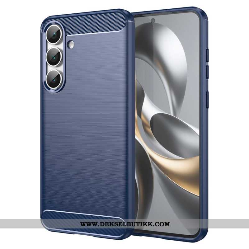 Deksel Samsung Galaxy S25 Fe Børstet Karbonfiber