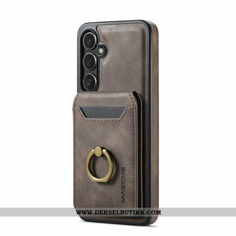 Deksel Samsung Galaxy S25 Fe Mobildeksel Avtakbar Magnetisk Kortholder