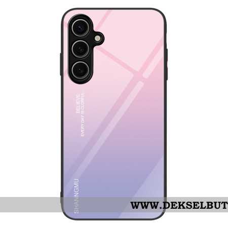 Deksel Samsung Galaxy S25 Plus 5g Mobildeksel Rosa Og Lilla Gradient I Herdet Glass